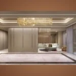 Lobby do Boa Vista Country Club, em Boa Vista, Porto Alegre