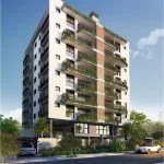 Fachada do Mirante Country Club, apartamento de 2 quartos no Passo D'Areia, Porto Alegre
